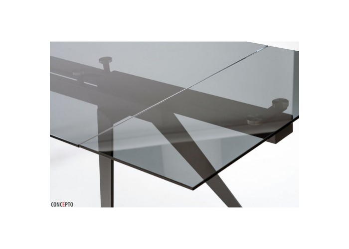  Розкладний стіл Glassy Keen (Глессі Кін) чорний  2 — замовити в PORTES.UA