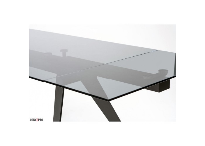  Розкладний стіл Glassy Keen (Глессі Кін) чорний  5 — замовити в PORTES.UA
