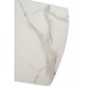 Стол раскладной стекло + мдф Albury (Олбери) 160-200 см белый