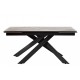 Раскладной стол керамика Gracio Light Grey (Грацио Лайт Грей) 160-240 см