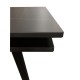 Стол раскладной керамика Hugo Lofty Black (Хуго Лофти Блак) 140-200 см