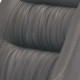 Обідній стілець екошкіри Savannah (Саванна) сірий графіт