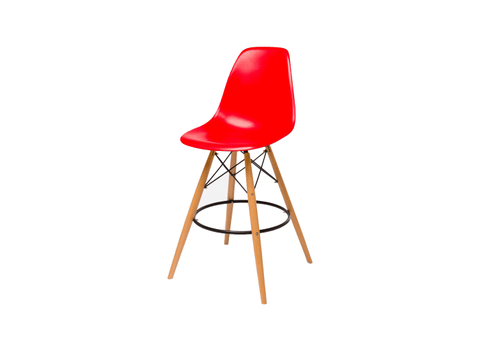  Барный стул Eames Bar Chair (красный)  1 — купить в PORTES.UA