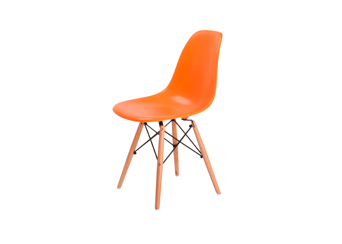  Стілець Eames DSW Chair (помаранчевий)  1 — замовити в PORTES.UA