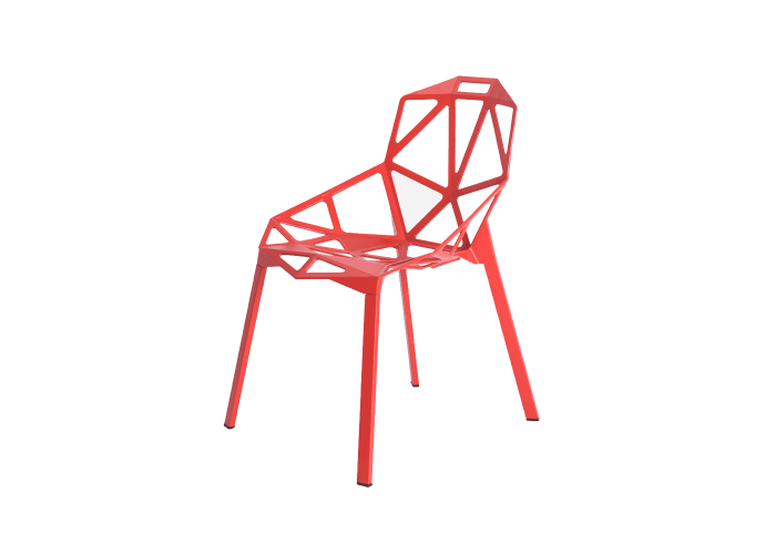  Стул Chair One (красный)  1 — купить в PORTES.UA