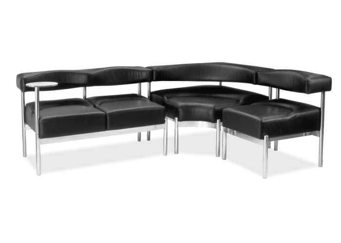  Диван модульний: Плаза – 2 NS + кут NS + крісло Плаза – 1 NS + підставка столик  1 — замовити в PORTES.UA