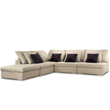 Диван модульный: Кресло Колизей - 1 (3шт.) + угол + пуф