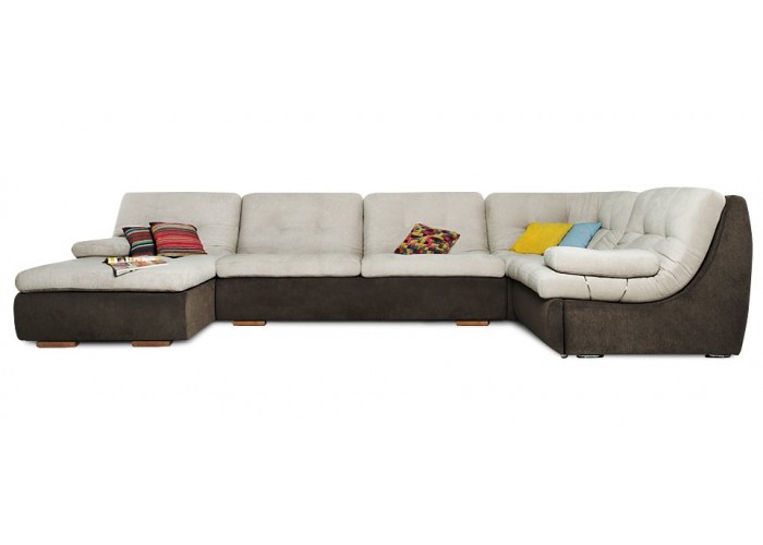  Модульний диван Фрейя (сіро-коричневий)  1 — замовити в PORTES.UA
