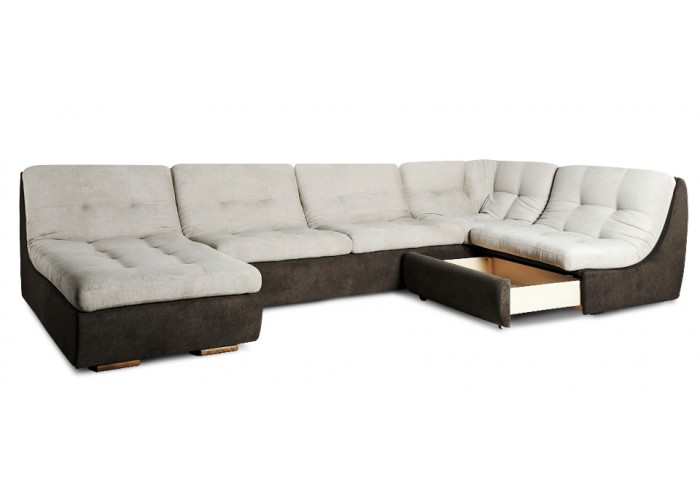  Модульний диван Фрейя (сіро-коричневий)  2 — замовити в PORTES.UA