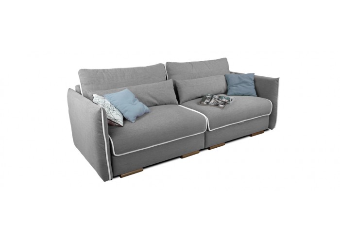 Прямий диван Тутті (сірий)  2 — замовити в PORTES.UA