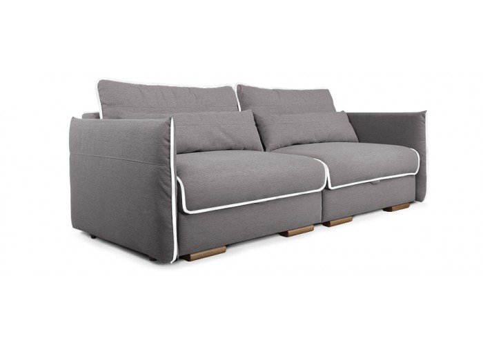  Прямий диван Тутті (сірий)  4 — замовити в PORTES.UA