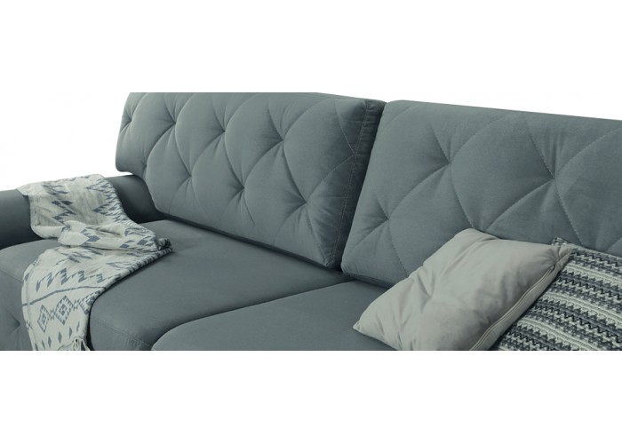  Прямой диван Бергамо (серый)  3 — купить в PORTES.UA