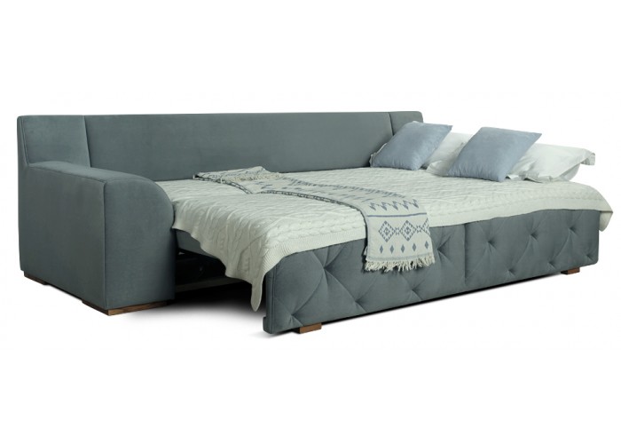  Прямой диван Бергамо (серый)  4 — купить в PORTES.UA