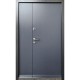 Дверь входная – Трио – Модель Лофт графит 1200х2050