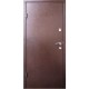 Двері вхідні – Стандарт Метал/МДФ – Модель Класік мідь антік/горіх темний 960х2050
