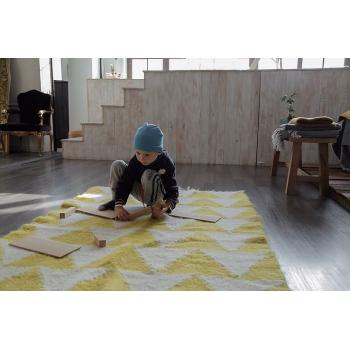 Килим вовняний Трикутники