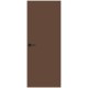 Двері на прихованому коробі Скло фарбоване - Lacobel RAL 8017 (мат або глянець), сатин