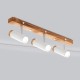 Настенный/потолочный светильник в стиле лофт Ubra-3 white