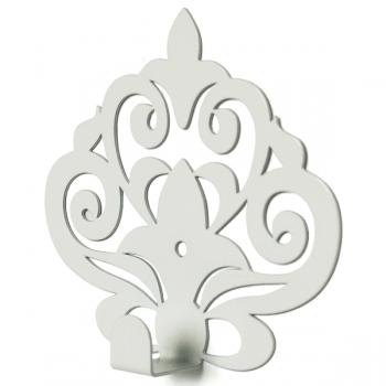 Вешалка настенная Крючок Glozis Ajur White H-060 11 х 10см