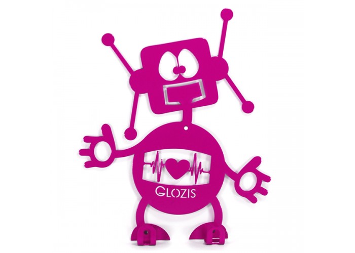  Вешалка настенная Детская Glozis Robot H-007 26 х 22см  1 — купить в PORTES.UA