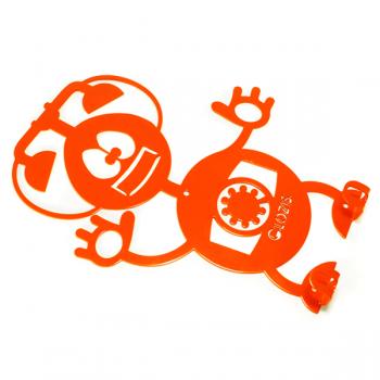 Вешалка настенная Детская Glozis Robot Phone H-008 26 х 22см