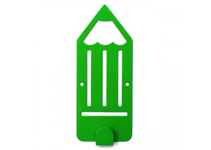  Вешалка настенная Детская Glozis Pencil Green H-042 16 х 7см  1 — купить в PORTES.UA
