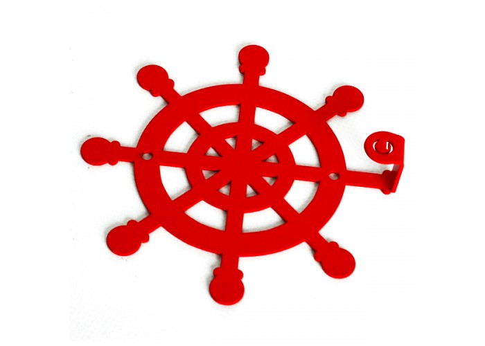  Вешалка настенная Крючок Glozis Wheel H-035 12 х 12см  3 — купить в PORTES.UA