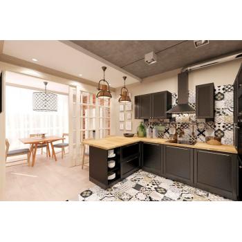 Eco-style kitchen 201 by Pinchuk ADT
