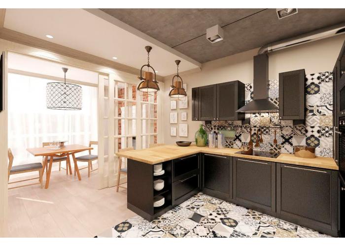  Eco-style kitchen 201 by Pinchuk ADT  2 — замовити в PORTES.UA