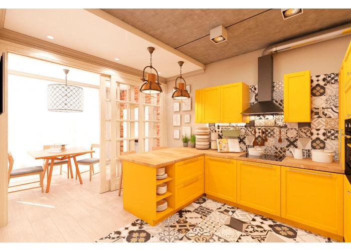  Eco-style kitchen 201 by Pinchuk ADT  6 — замовити в PORTES.UA