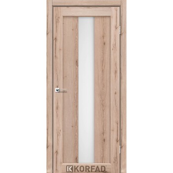 Двери с вертикальным стеклом PORTO PR-10 Дуб тобакко