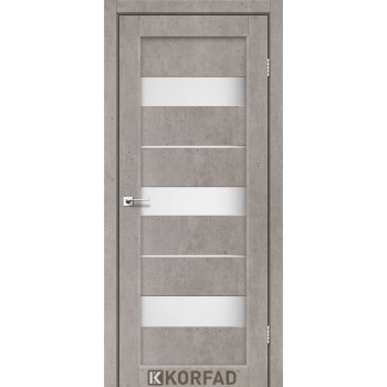 Двери экошпон межкомнатные PORTO PR-12 Лайт бетон