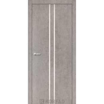 Двери с вертикальным алюминиевым молдингом ALUMINIUM LOFT PLATO ALP-02