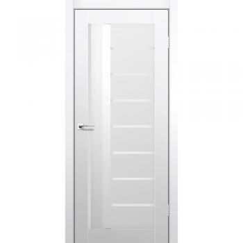 Двери на кухню AL-03 super PET аляска (сатин белый)