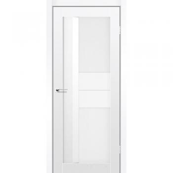 Двери в кухню AL-05 super PET аляска (сатин белый)