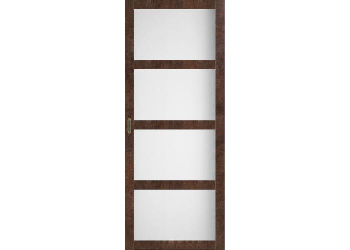  BL-01 колір Арт бетон, скло сатин  1 — замовити в PORTES.UA