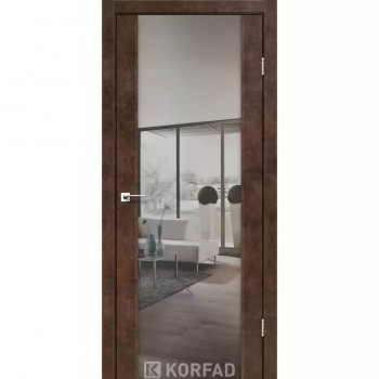 Межкомнатные двери с зеркалом SANREMO SR-01 арт бетон
