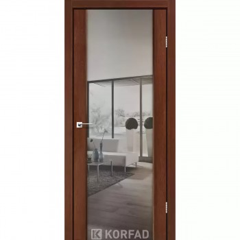 Міжкімнатні двері в стилі лофт SANREMO SR-01 горіх
