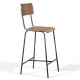 Стілець барний Fifties wood bar