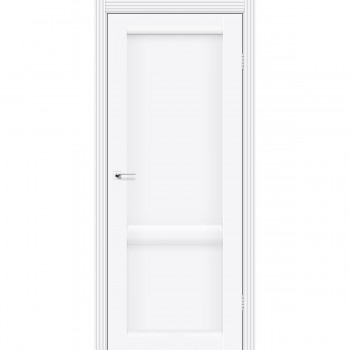 Білі МФД двері LAURA LR-02 білий мат