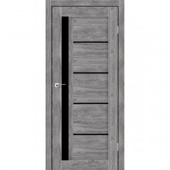 Межкомнатные двери прованс RIM стекло черное