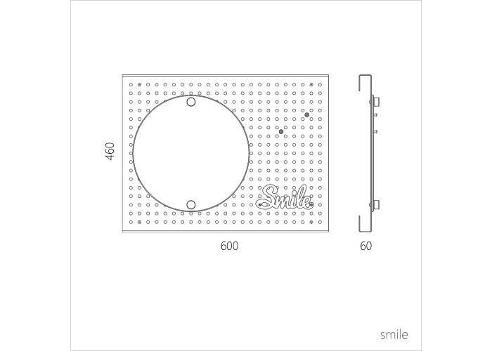  Настінне дзеркало Smile  10 — замовити в PORTES.UA