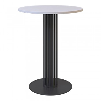 Panteon light d-80 белый ДСП (текстура)