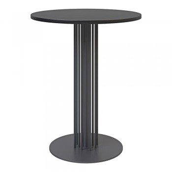 Panteon light d-60 черный ДСП (текстура)