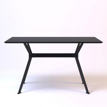 Stealth 140 х 80 черные ноги / черный дуб