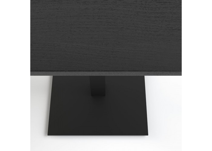  Tetra light 60 х 60 чорний метал / чорне ДСП (текстура)  4 — замовити в PORTES.UA