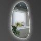 Зеркало асимметричное с LED подсветкой Dali New 500х800