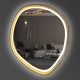 Зеркало асимметричное с LED-подсветкой Miro 750х750