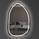 Зеркало асимметричное с LED подсветкой Sage One 500х800 (подсветка комбинированная)