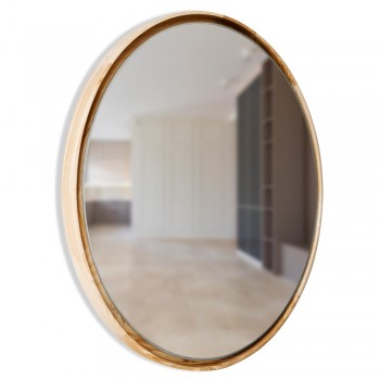 Зеркало круглое Solar Eclipse Ясень LED 600